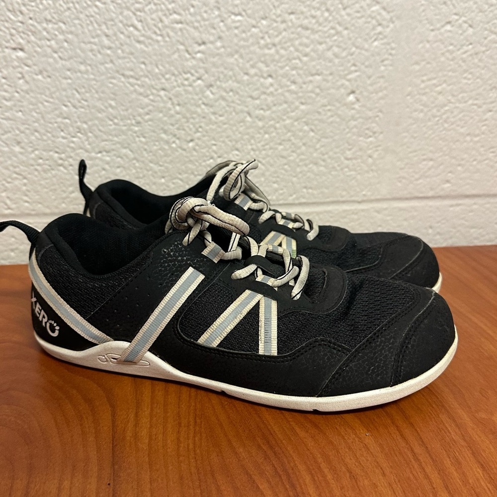 Xero Shoes Womens Prio Barefoot Minimalist Running walking Black Size 8.5